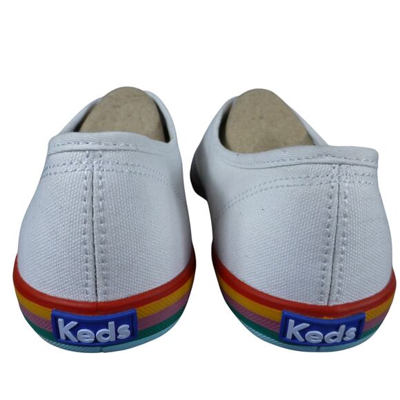 Keds Women’s Pride Rainbow Sole Canvas Sneakers – Size US W8.5 - New - Picture 4 of 8